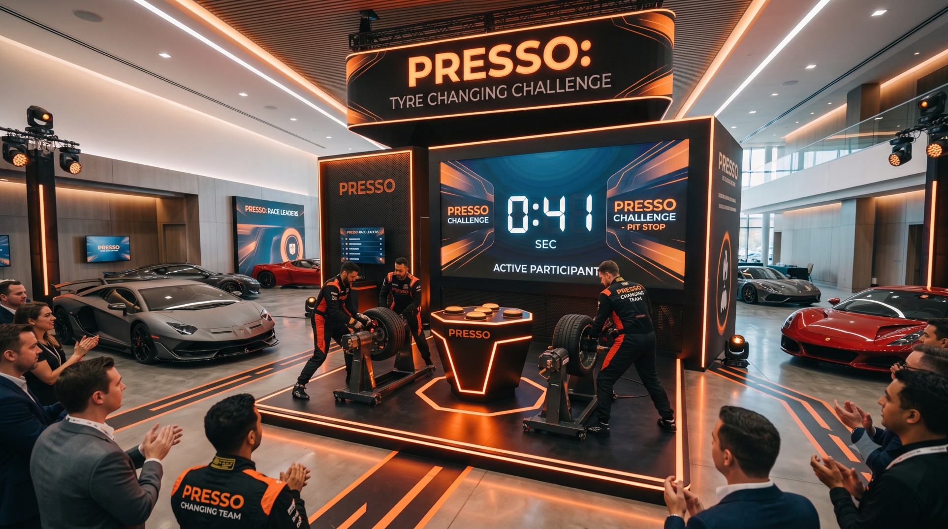 Automotive Launch Countdown